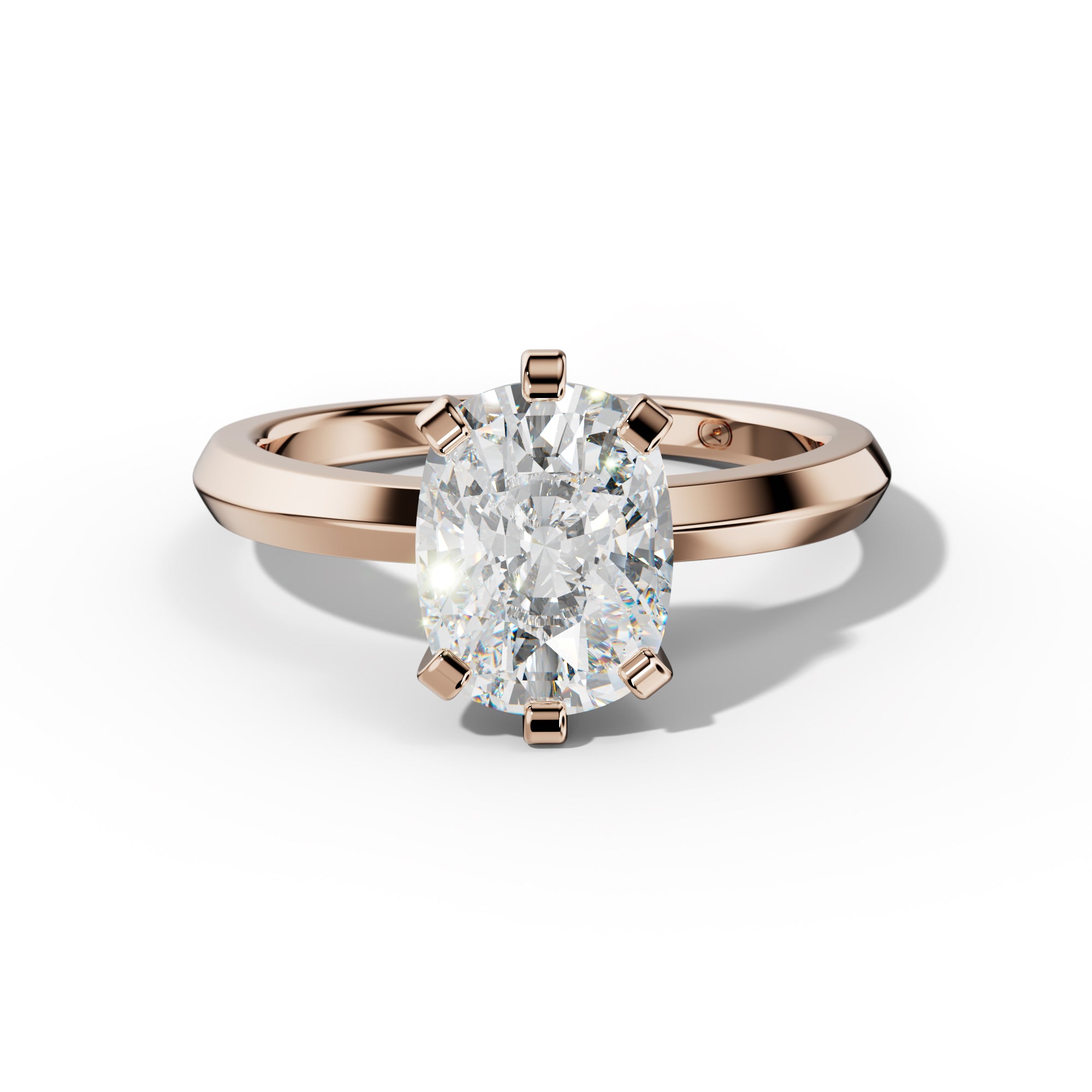 Lina Elongated Cushion Diamond  Engagement Ring